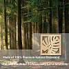 Laser Cut Unfinished Basswood Wall Decoration WOOD-WH0113-140-4