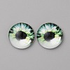 Glass Cabochons GLAA-WH0033-75F-03-1