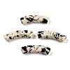 Opaque Spray Painted Acrylic Beads X1-MACR-S372-002F-B08-1