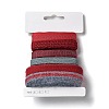 18 Yards 6 Styles Polyester Ribbon SRIB-C001-D09-2