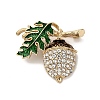 Alloy Rhinestone Brooch LS-JEWB-K027-02G-2