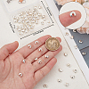 Brass Crimp Beads Covers FIND-BBC0015-79C-3