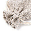Cotton Cloth Packing Pouches Drawstring Bags ABAG-R011-8X10-01-2