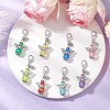 Angel Acrylic Pendant Decorations HJEW-JM03105-01-1
