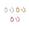 Brass Micro Pave Cubic Zirconia Enhancer Shortener Pendant Bails ZIRC-P007-03-NR-2