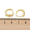 Brass Hollow Star Hoop Earrings EJEW-L299-01G-5