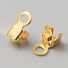 Brtass Rhinestone Claw Charms Settings KK-WH0044-160G-01-2