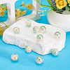 10Pcs Resin Beads PACR-TA0001-33D-6