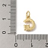 Rack Plating Brass with ABS Plastic Imitation Pearl Charms KK-B092-30G-G-3