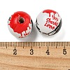 Halloween Series Wood European Beads WOOD-U002-01C-3