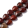 Natural Red Rainbow Jasper Beads Strands G-I372-A06-02-1