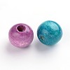 Dyed Natural Wood Beads WOOD-Q006-6mm-M-LF-2