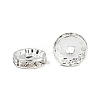 Brass Rhinestone Spacer Beads X-RB-A014-Z12mm-01S-4