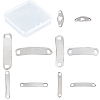 50Pcs 5 Style 201 Stainless Steel Links Connectors STAS-CN0001-05-1