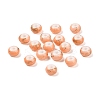 Opaque Spray Painted Glass Beads X1-GLAA-G118-01L-1