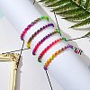 Braided Nylon Thread Cord Bracelets BJEW-SW00049-02-4