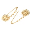 Sun 304 Stainless Steel Safety Pins Brooch Findings SA-CBA098D-13D-G-2