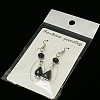 Trendy Glass Teardrop Dangle Earrings EJEW-JE00530-03-2
