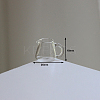 Glass Miniature Cup Ornaments BOTT-PW0001-163I-1