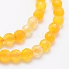 Natural Agate Beads Strands X-G-E469-12N-5