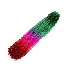 Gradient Color Baking Paint Glass Bead Strands X1-DGLA-A039-T4mm-A010-1