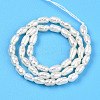 Natural Cultured Freshwater Pearl Beads Strands PEAR-N012-02Y-01-2