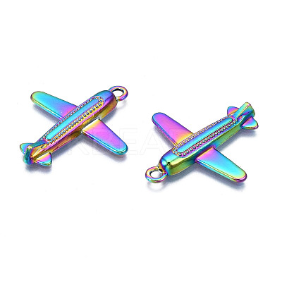 Rainbow Color Alloy Pendants PALLOY-N156-192-NR-1