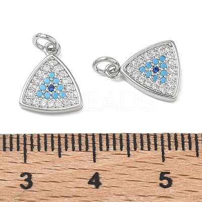 SHEGRACE Brass Colorful Cubic Zirconia Pendants XGRQ3K375-520P-1