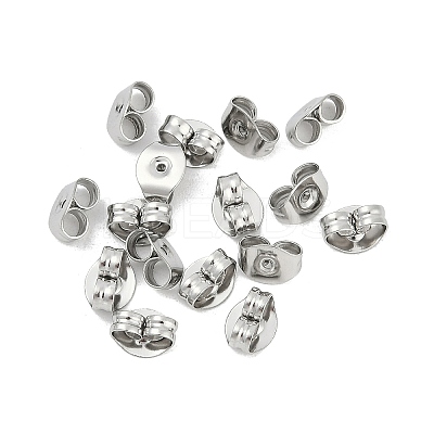 316 Surgical Stainless Steel Ear Nuts X-FIND-WH0110-193P-1