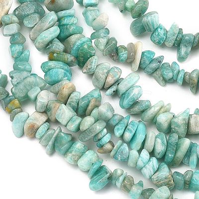 Natural Amazonite Beads Strands G-K409-A01-01-1