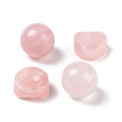 Natural Rose Quartz Display Decorations DJEW-G032-02I-1