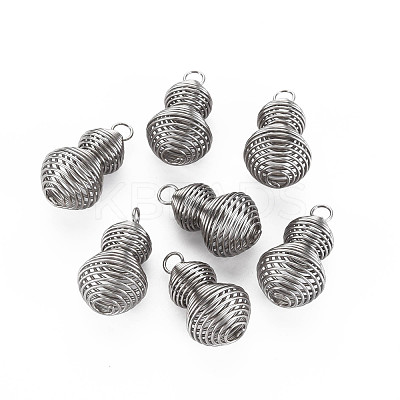Non-Tarnish 304 Stainless Steel Pendants STAS-N095-065A-1