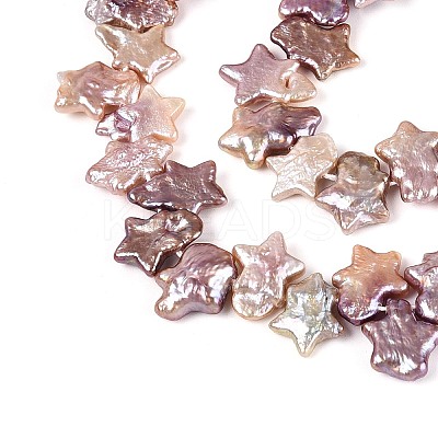 Natural Baroque Keshi Pearl Beads Strands PEAR-S020-Z04-03A-1