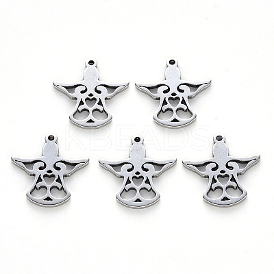 Tarnish Resistant 304 Stainless Steel Pendants LS-X-STAS-N092-66-1