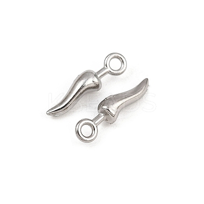 Vegetables 304 Stainless Steel Charms STAS-G356-06P-03-1