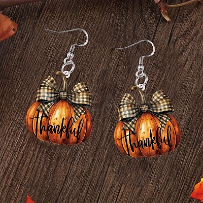 Acrylic Dangle Earrings FS-WGE7B92-01-1