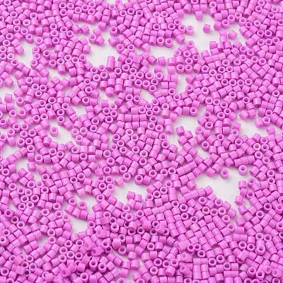 Baking Paint Glass Seed Beads SEED-S042-05B-90-1