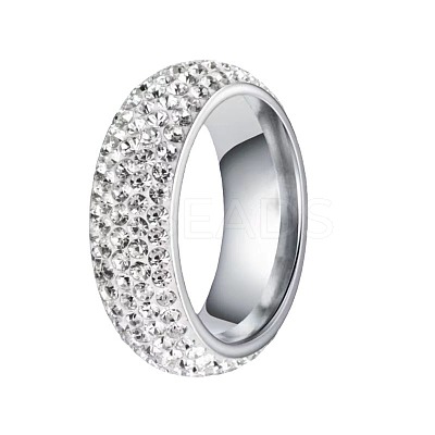 201 Stainless Steel Finger Rings for Women WGAEC69-04-1
