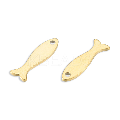 Ion Plating(IP) 201 Stainless Steel Charms STAS-N098-127LG-1