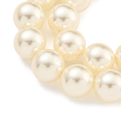 Glass Pearl Beads Strands X-HY-G002-01E-02-1