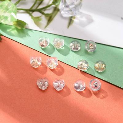 12Pair 6 Style Silicone Ear Nuts SIL-LS0001-01-1