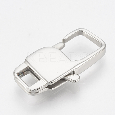 Tarnish Resistant 304 Stainless Steel Lobster Claw Clasps STAS-T033-28D-1