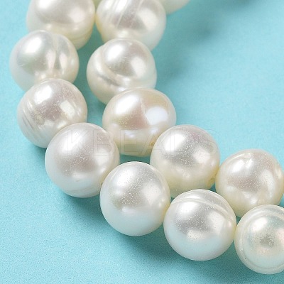 Natural Cultured Freshwater Pearl Beads Strands PEAR-E019-01-1