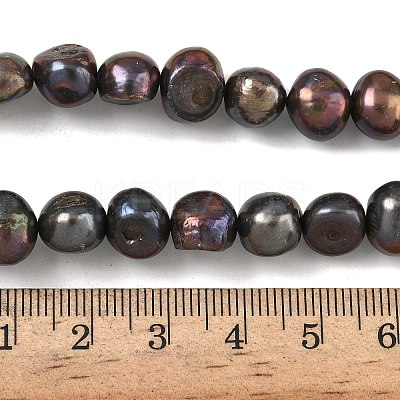 Natural Cultured Freshwater Pearl Beads Strands PEAR-P250214-S-1