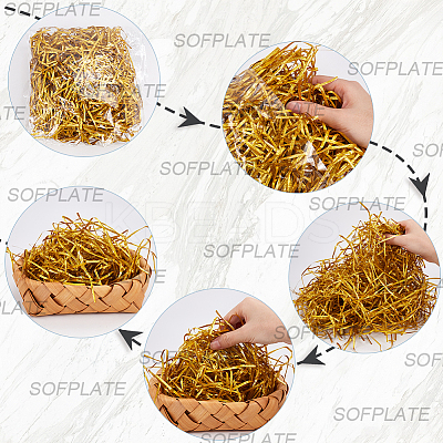Raffia Crinkle Cut Paper Shred Filler DIY-SP0002-40C-1