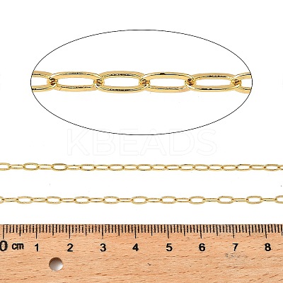 Brass Cable Chains CHC-H111-02G-01-1