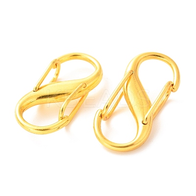 Zinc Alloy DIY Bags Adjustable Clasps Accessories PALLOY-A068-06G-1