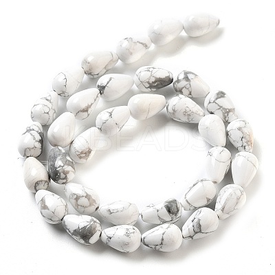 Natural Howlite Beads Strands G-B106-A26-02-1