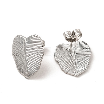 Non-Tarnish 304 Stainless Steel Stud Earrings for Women EJEW-I281-37P-1