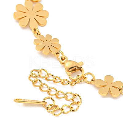 304 Stainless Steel Chain Bracelets BJEW-Z065-01G-1
